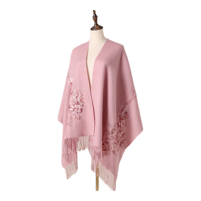 Hangsifu Pure Wool Scarf, Large Size Wrap Shawl, Gift for Elders And Mothers, Birthday And Holiday Present, Practical Ladies Gift Box