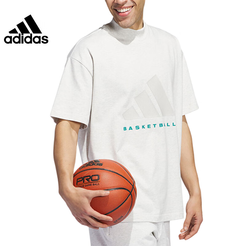 Adidas Unisex Couple Style Fashionable Chapter Comfortable Sports Casual Short-Sleeve T-Shirt XL 11