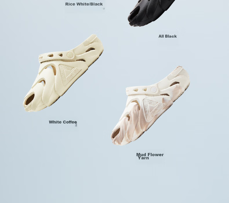 PEAK Taiji Kunpeng Slippers, Summer Thick-Soled Heightening Non-Slip Sandals, Squishy Feeling Sports Casual Beach Shoes, ET42811L 17