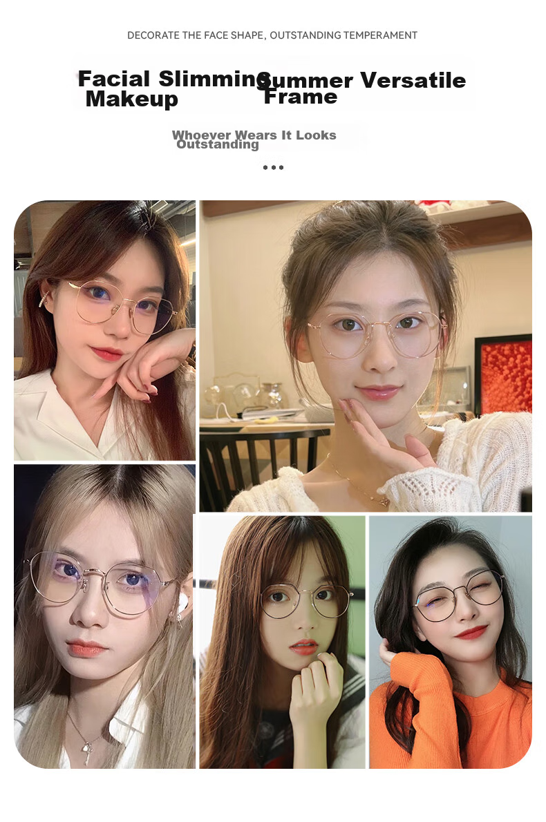 Mr. PuTian Anti-Blue Light Glasses Anti-Radiation Non-Prescription Glasses for Men And Women with Myopia Prescription Available, Phone And Computer Eye Protectio 3