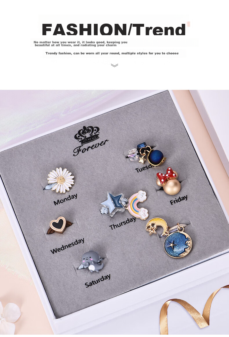 Dijing Hair Ties for Women, High-End 2026 Style, Elastic Hair Bands, Non-Damaging Hair Ties, Birthday Gift 8