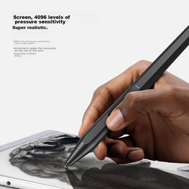 Стилус BIAZE Surface Pen, 4096 уровней чувствительности к нажатию, совместим с Microsoft Surface Pro 9/8/7/6/5/4/X/Laptop/Go2/3, сенсорный стилус для планшета, рисование и письмо, без задержек