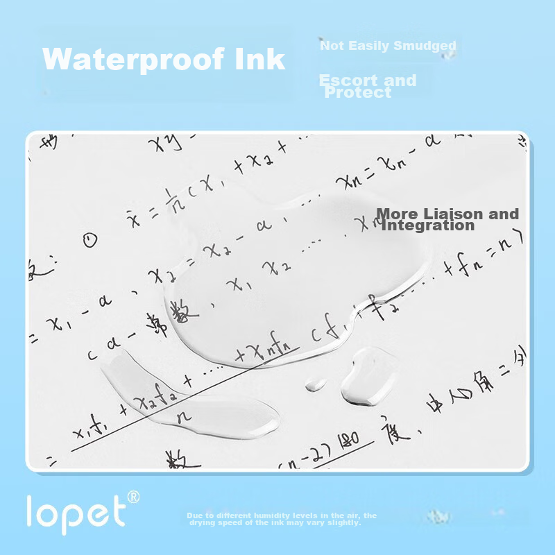 LOPET Retractable Gel Pen Refill, 0.5mm, Black, ST Pen Refill, Quick-Drying, Universal for Gel Pens, LT-8025 5