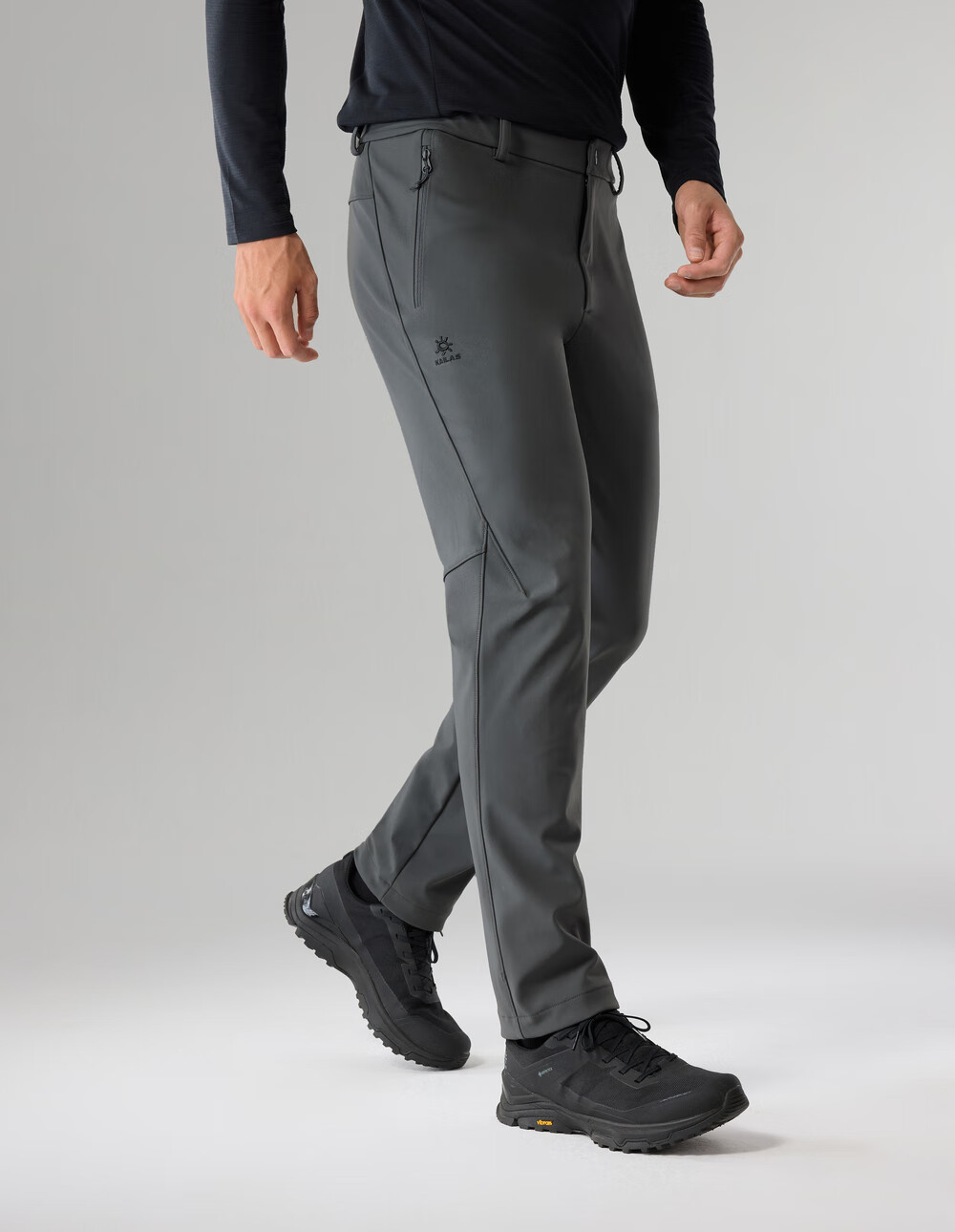 KAILAS KAILAS Rock Plus Fleece-lined Softshell Pants for Women, Windproof, Anti-static, Durable and Stretchy Outdoor Pants 2