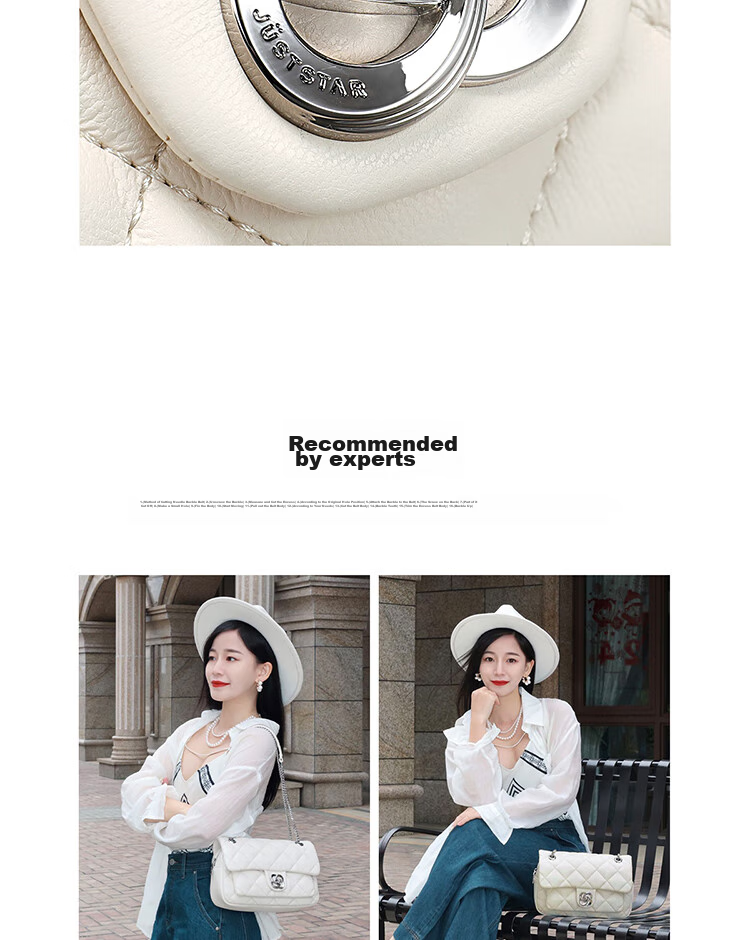 JUST STAR Handbag for Women, 2026 New Style Bag, Light Luxury Shoulder Crossbody Bag, Underarm Bag, Ladies' Purse, Birthday Gift for Wome 6