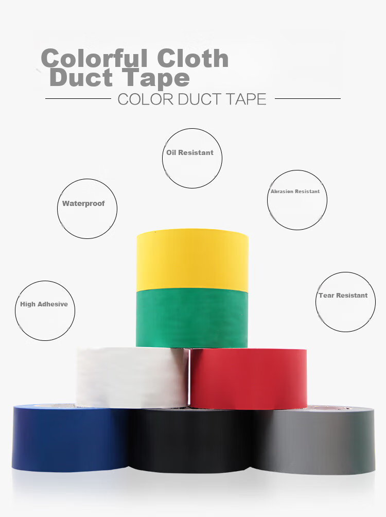 3M Cloth-Based Tape, Strong Wind-Proof, Door And Window Sealing, Pipe Repair Tape 3903, Black, Width 20mm * Length 45m 1