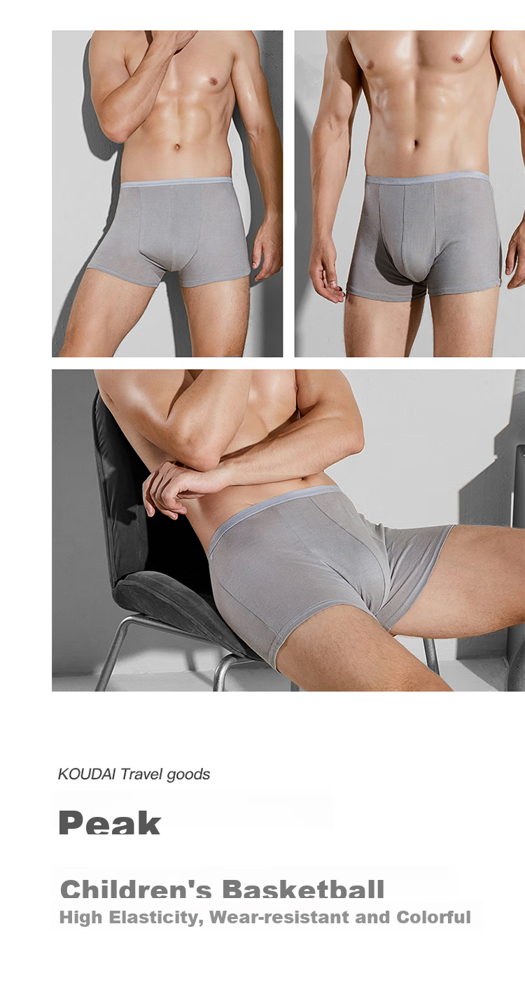 HINCLOUD Disposable Men's Underwear for Business Trips And Travel, Pure Cotton Boxer Briefs for Men, 20-Pack, Size 4XL 1