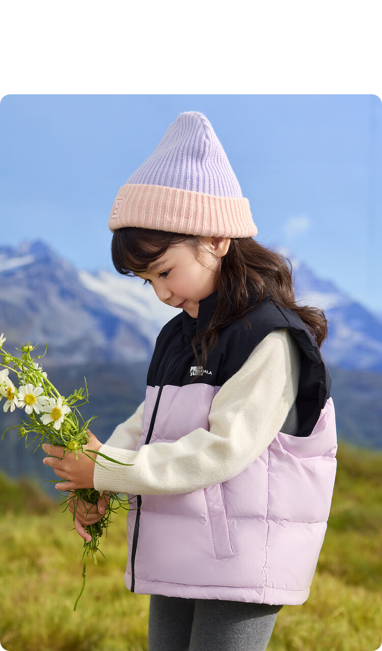 BALABALA Children's Clothing, Kids' Vest, Boys And Girls down Jacket, New Winter Outerwear, Warm And Comfortable, Versatile And Trendy 23