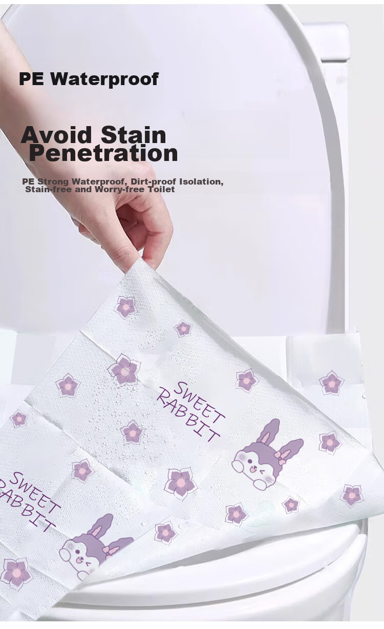 JAJALIN Disposable Toilet Seat Covers, Individually Wrapped, for Pregnant And Postpartum Women, Hotel Travel Toilet Seat Protectors 30