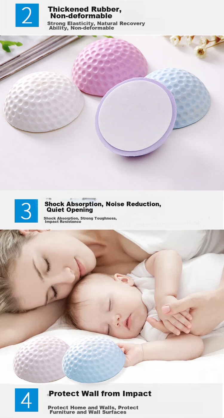 Chaoji Jia Pin Universal Wheel Fixer, Office Chair Caster Anti-Slip Pad, TPE Silicone Swivel Chair, Baby Crib Refrigerator Fixed Pad 3