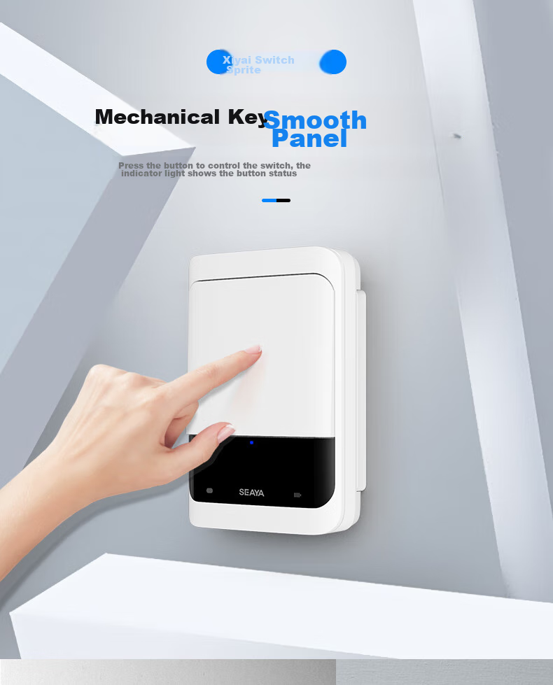 Xiya XYKGJL Smart Switch, Wireless Remote Control for Home Use, No Wiring Required, Remote Control Light Switch Device 14