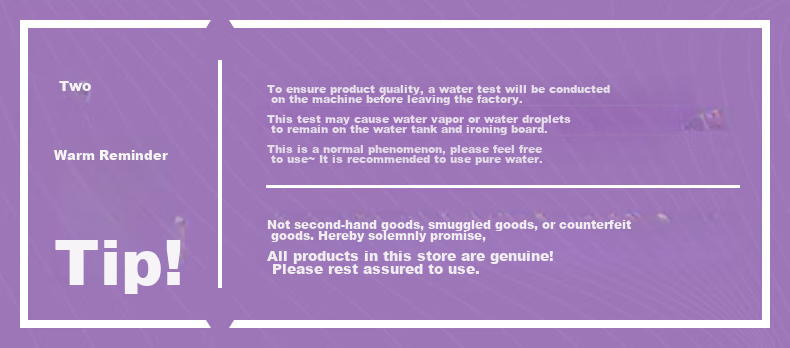 DAEWOO [Low Price for Top Streamer 9% Off] Handheld Garment Steamer for Home Use, High-Pressure Steam Iron, Portable Small Sterilizing Electric Iron for Travel And Business Trips HI-029PRO Purple 8