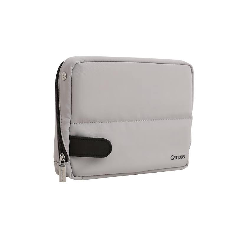 KOKUYO HACO HACO Storage Organizer Pouch, Desk Standing Storage Bag, Pencil Case, Gray, WSG-BB02M