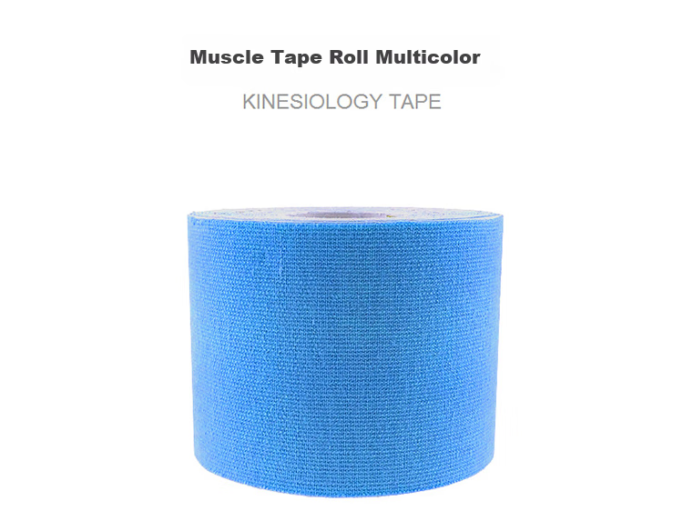 LAC Muscle Tape Elastic Adhesive Sports Bandage Waterproof Strain And Soreness Patch for Back, Feet, And Abdomen Black 2