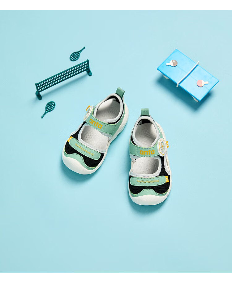 Anta Kids Boys Infant 2026 Summer Breathable Lightweight Octopus Beach Sandals A12620035 12