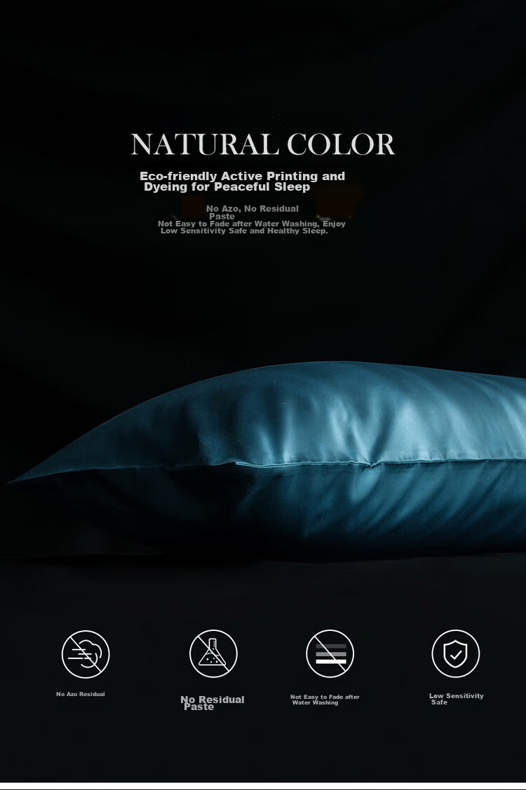 SIDANDA 100% Cotton Five-Star Hotel Pillow Core with Envelope-Style Pillowcase, Millennium Pink Pillow Cover, Single Piece 48*74cm 5