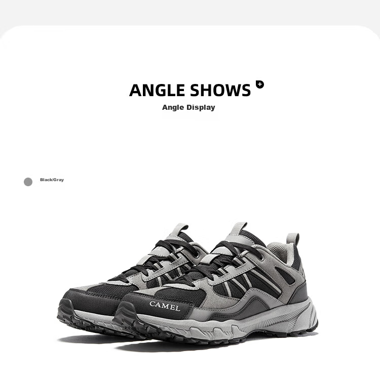 CAMEL [Panlong] Summer Outdoor Hiking Shoes for Men And Women, Trail Running Shoes, Non-Slip Trekking Shoes FB22236784T 18