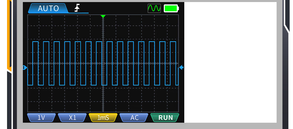 FNIRSI Mini Digital Oscilloscope 2-in-1 Multifunction Portable Mini Signal Generator 1MHz Bandwidth 5