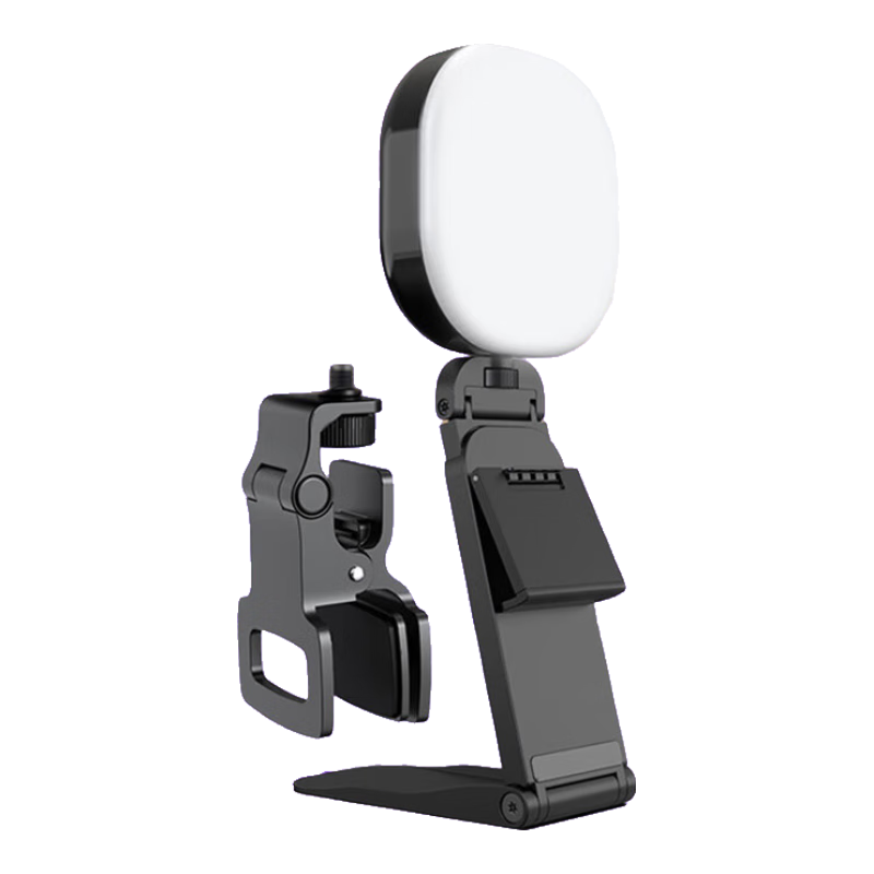 Dipuer Tofu Lamp, Fill Light Device, RGB Live Streaming And Photography Beauty Light, Camera Phone Desktop Photography Light, Outdoor Portable Handheld LED Pocket Light, Tofu Lamp