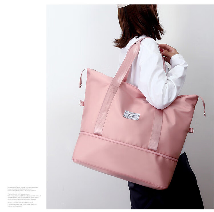 Aibaoshi Maternity Hospital Bag, Large Capacity Luggage for New Mothers, Postpartum Storage Bag, Hospital Admission Handbag, Beige M398 17