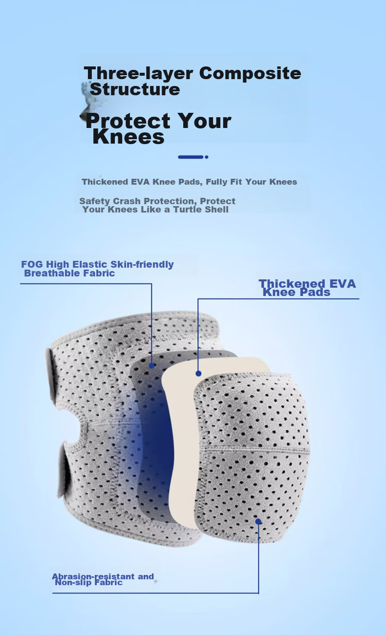 TEEIS Dance Knee Pads for Women, Adults And Children, Professional Dance Knee Protectors with Thick Foam, Breathable And Impact-Resistant 2