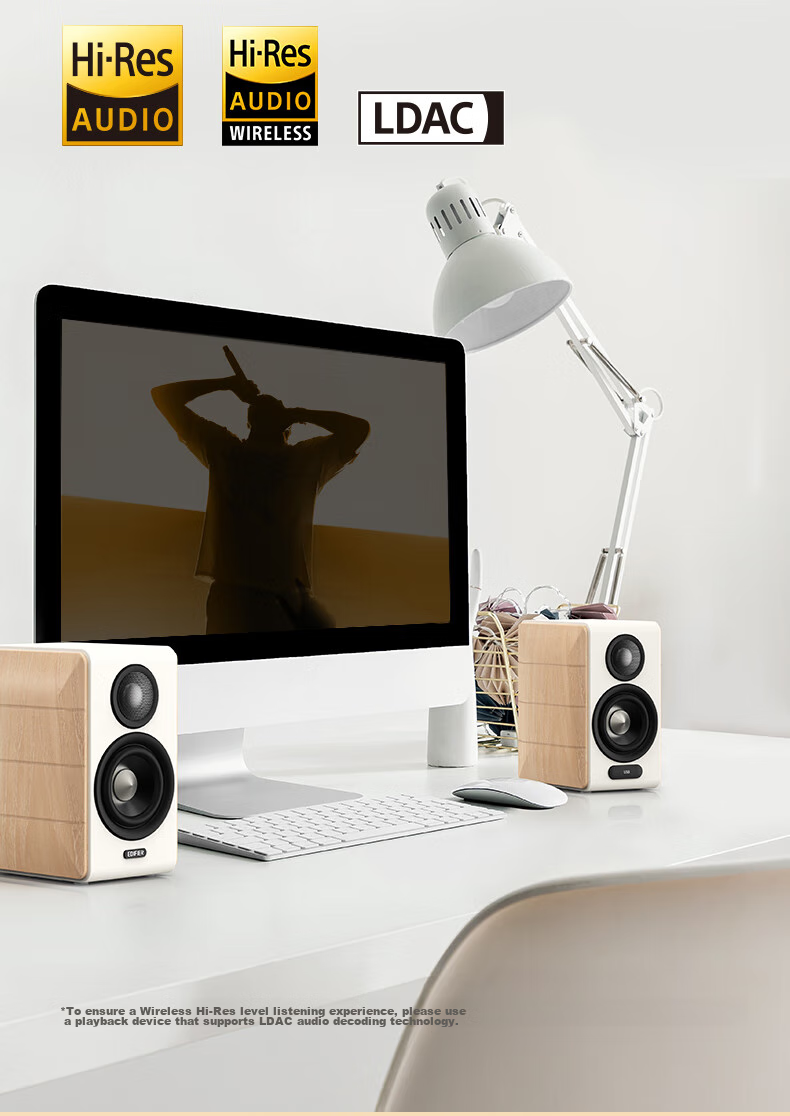 EDIFIER S880MKII, Exquisite HIFI Active 2.0 Speakers, High-Fidelity Bluetooth Connection, Computer Speakers, TV Soundbar, Graduation Gift 6