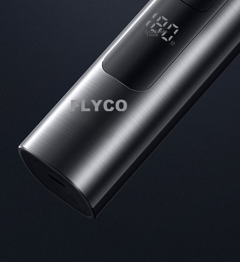 FLYCO Electric Hair Clipper FC5916, Professional Smart Electric Trimmer for Adults And Children, Home-Use Hair Cutting Scissors, Self-Haircut Tool, Barbering Equipment, Men's Holiday Gift 16