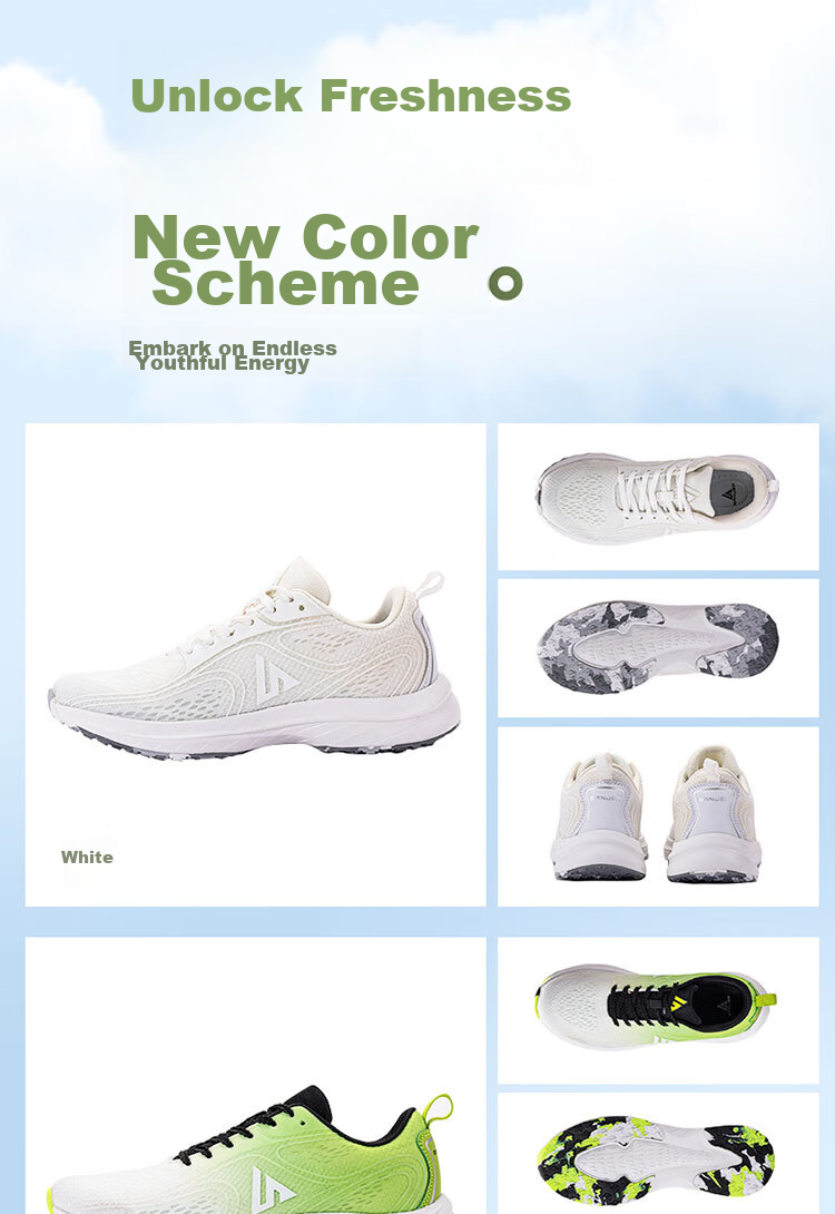 Shanjiang Middle School Entrance Exam Track And Field Shoes, Standing Long Jump Shoes for Men And Women, Specialized Athletic Running Shoes, 288PRO White, Size 40 11