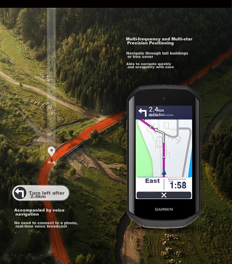 GARMIN Edge1050 Road And Mountain Bike Computer with Map, Voice Navigation, Payment, Group Riding, GPS Outdoor Cycling Training 7