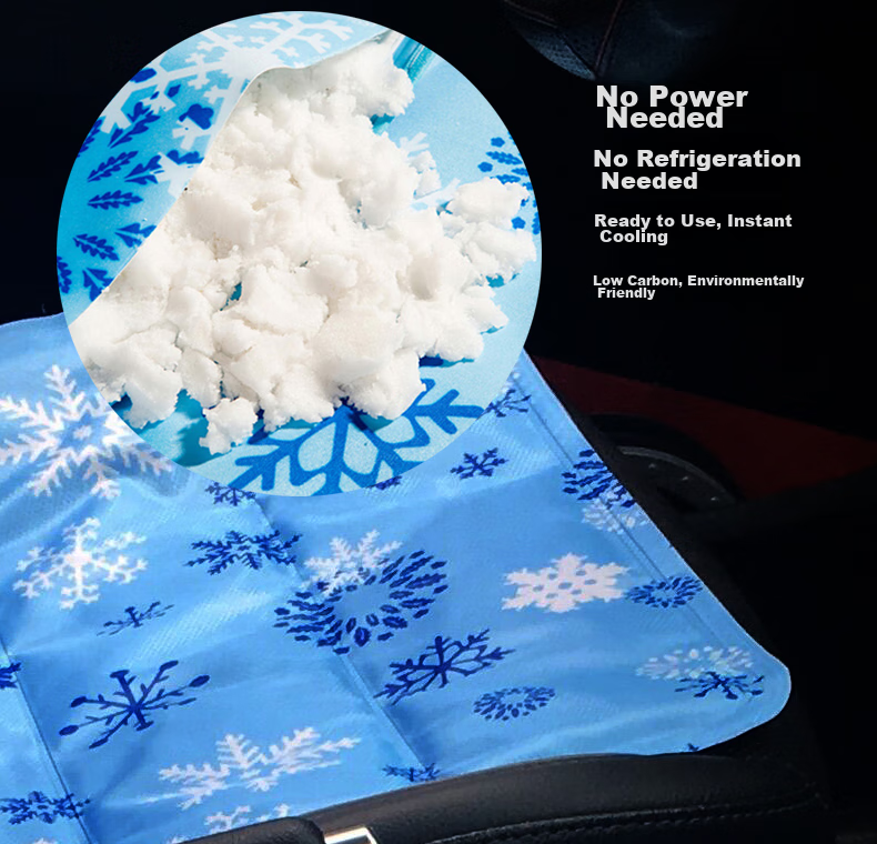 Dijialun Summer Car Seat Cushion, Single Piece Square Pad, Ice Pad, Home And Car Cooling Mat, Office Sofa Ice Cream Seat Cushion, Pet Mat 2