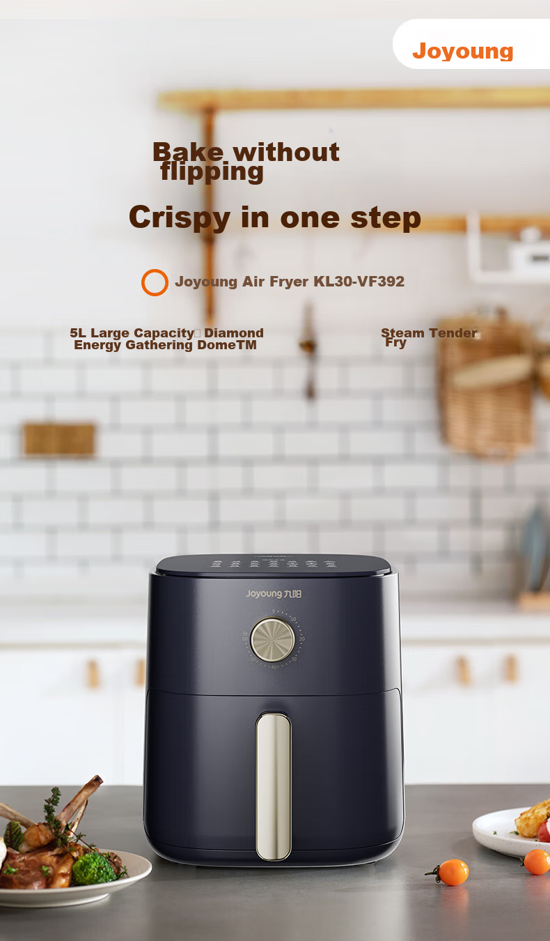 Joyoung Smart Multi-Functional 5L Non-Stick Air Fryer with No Oil, Easy to Clean, 1500W Electric Fryer for Home Use 1