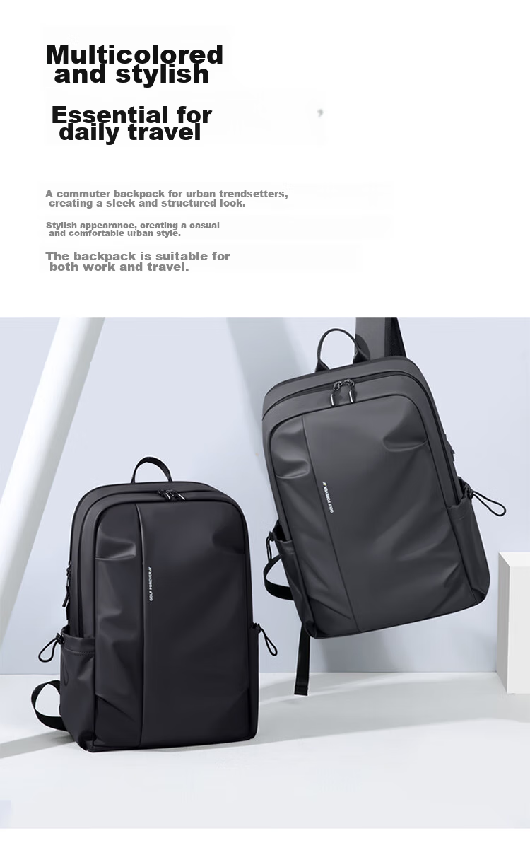 GOLF Backpack for Men And Women, Travel Laptop Bag, 15.6-Inch Computer Schoolbag, Casual Commute Business Trip Backpack 2