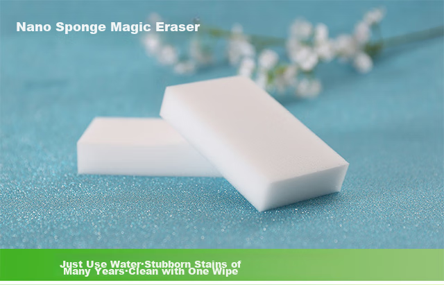 Shangpintiancheng 80-Piece Nano Sponge Magic Eraser, Miracle Stain Remover, Kitchen Dish Cleaning Sponge, Scrubber Sponge 1