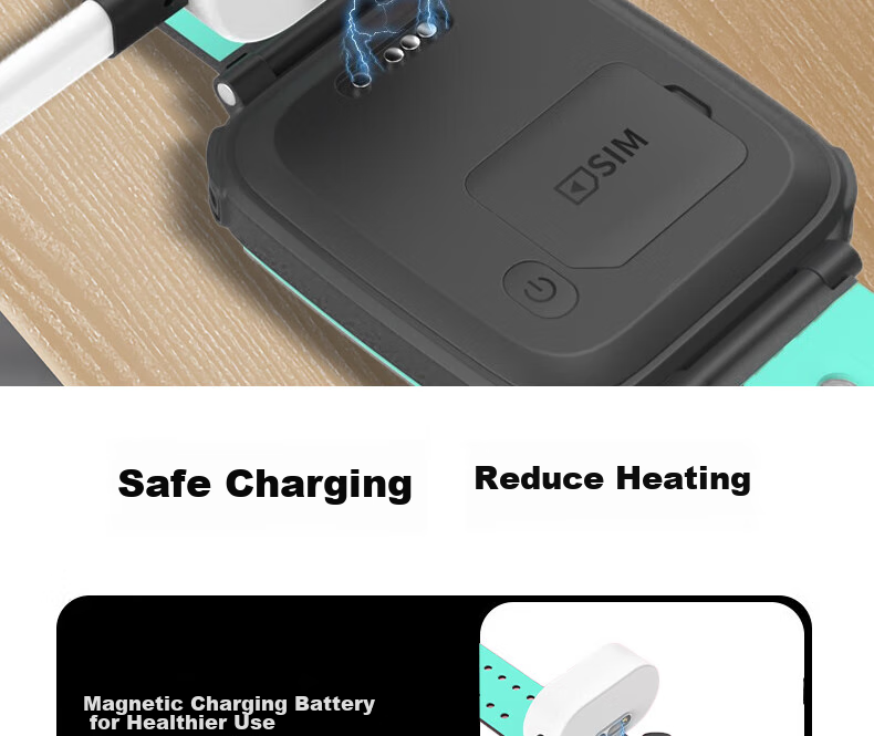 ESCASE Smartwatch Charger Compatible with Q1R/Q1A/Q2A/D2/D3/Z2Y/Z2S/Z3/Z3D/Z5/Z5Q/Z5AQ/Z5Q/Z5Pro/Z6 Models 11
