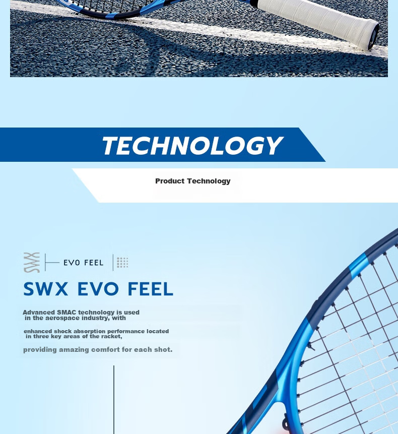 Babolat EVO DRIVE Full Carbon Racket for Beginners, Intermediate Players, College Students, Entry-Level Professional Tennis Racket [Pre-Strung] 2