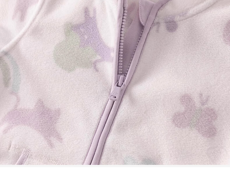 DAVE & BELLA [Hug Coat] Girls' Fleece Jacket, Spring And Autumn Children's Outerwear, Toddler Baby Fleece Clothing 3