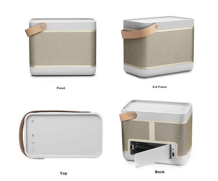 B&O Beolit20 Bluetooth Speaker, Wireless Charging, Portable Outdoor Handheld, B&O Audio, Misty Gray, Mid-Autumn Festival Gift [Gong Jun Endorsed] 3