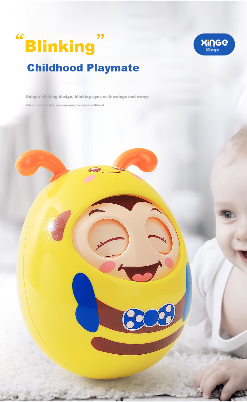 Xinge Baby Rattle Toy, Chewable, for 0-6 Months Infants And Toddlers, 0-1 Year Old Baby Soothing Early Education, Grasping Training Hand Rattle Toy, Chinese Style Teether Rattle, National Trend Rattle Lu 3