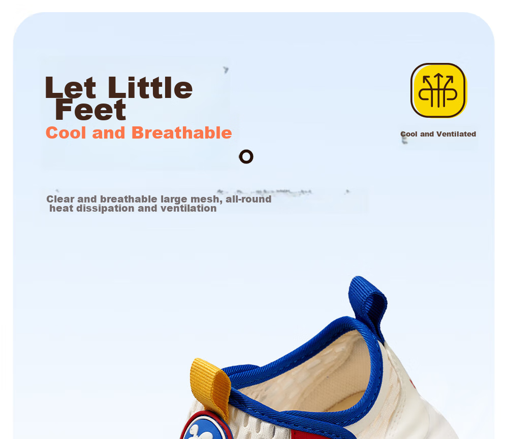 BOBDOG Children's Shoes, Baby Walking Shoes, Indoor Shoes, Summer Breathable Mesh, Soft Sole, Boys And Girls Sandals, Panda Black And White, Size 30 9