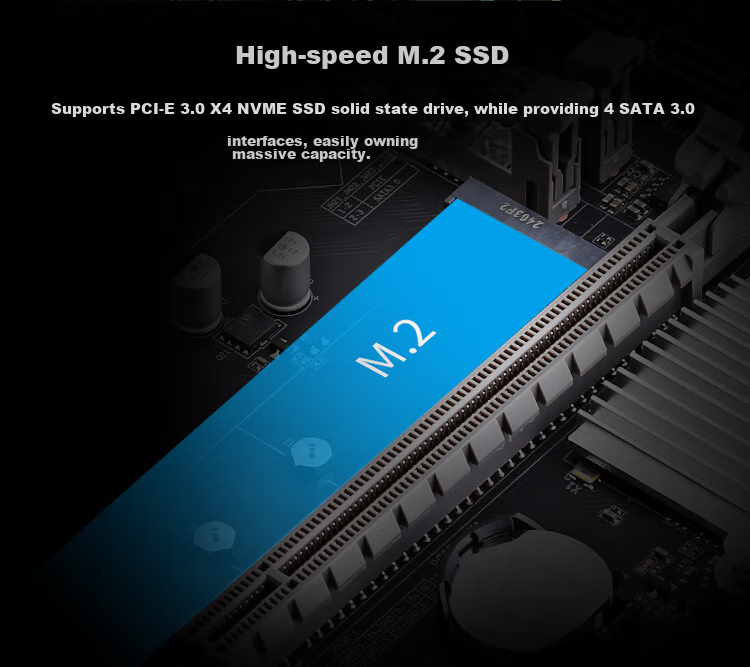 ONDAL 9D4-VH (Intel LGA 1151) Motherboard, Compatible with Intel 6789 Gen Processors 6