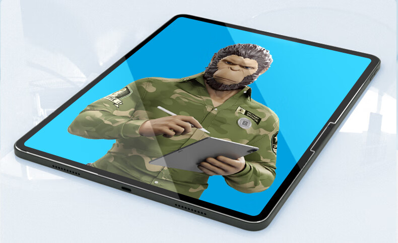 Lanxingxiansheng Tempered Glass Screen Protector for IPad Air 2026/2025/2024, Compatible with M4/M3/M2 Chips, 11-Inch Apple Tablet, HD Clear Anti-Fingerprint Dust-Free Quick Installation Film 5