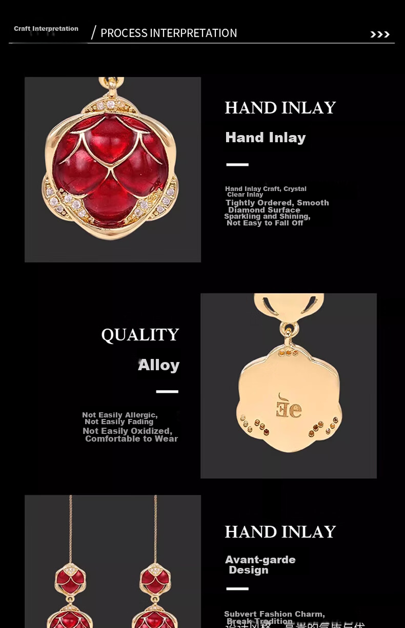 Eternelle [National Trend Design], French Eternal Dragon Scale Earrings, Luxurious High-End Ear Jewelry, Zodiac Year Gift 10
