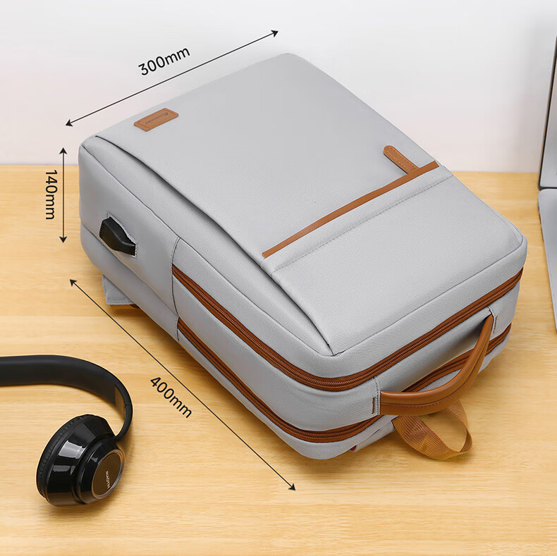 Milooky Laptop Backpack for Men And Women, Business Travel Large Capacity School Bag, 15.6/16 Inch Notebook Bag 15