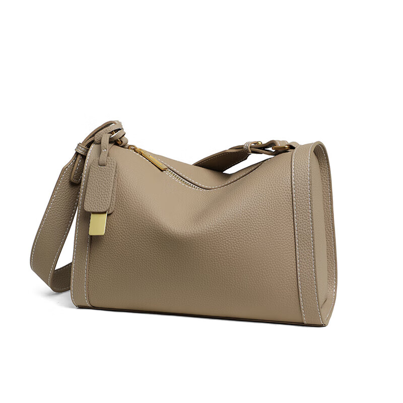 Aiqinghai Leather Handbag, Women's Crossbody Bag, Shoulder Bag, Underarm Bag, Brand Birthday Mother's Day Gift, Practical Present for Mom