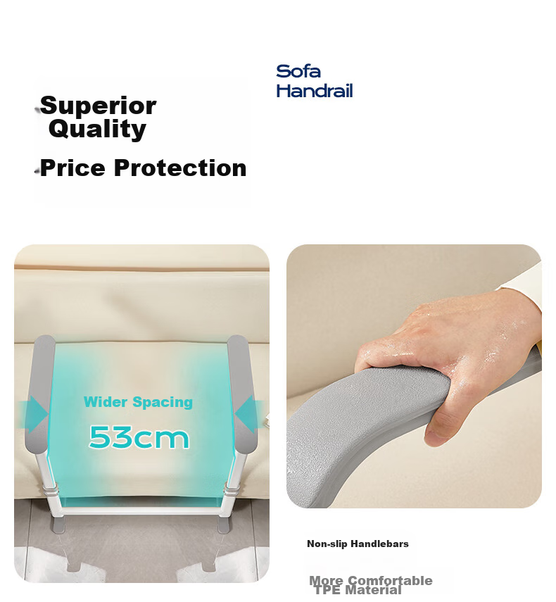 Meiruide Elderly Sofa Armrest Riser, Toilet Anti-Slip Support Frame for Pregnant Women, TY-FS 2
