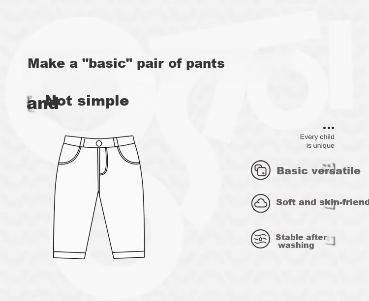 BALABALA Children's Clothing, Boys And Girls Pants, Baby Spring Outfit 2025, Carrot Pants Style Versatile, 208125108212 2