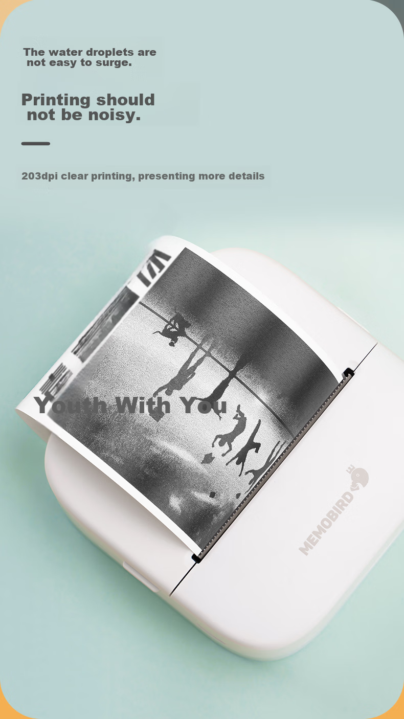 MEMOBIRD Teen Edition Error Correction Printer for Students' Course Tutoring And Learning, High-Definition Error Correction And Question Organization Tool, Classic White 6