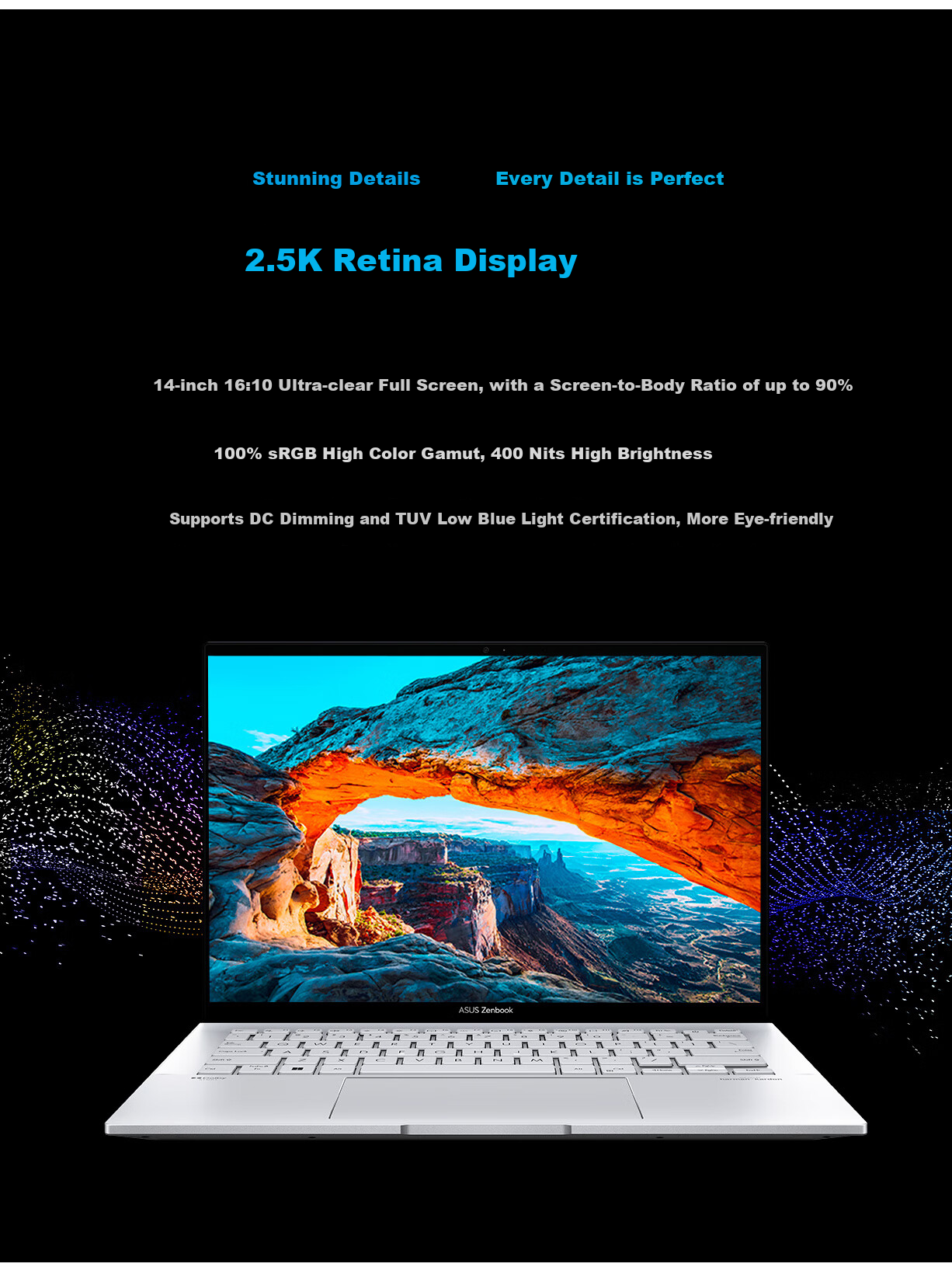 ASUS Lingyao 14 with 13th Gen Intel Core I9 Evo, 14-Inch 2.5K Display, Stylish Ultra-Thin Design, Long Battery Life, Business And Office Laptop 10