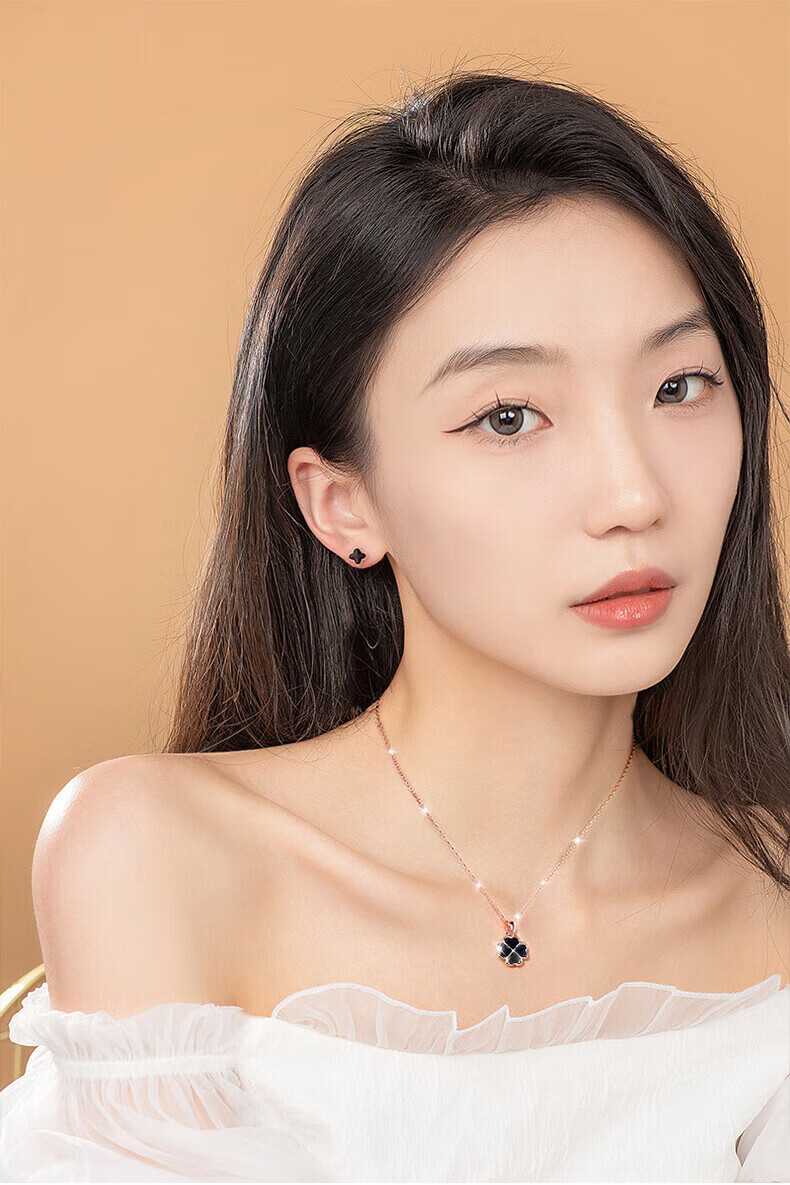 Zhoubaifu Silver Weekly Earrings Gift Box Set for Women, Rose Gold Earrings, Birthday And Christmas Gift for Wome 3