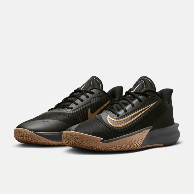 NIKE Men's Basketball Shoes PRECISION VII Sneakers FN4322-006, Black, Size 40.5 2